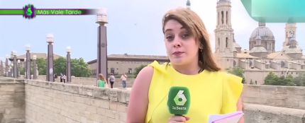 Andrea Sánchez, reportera de Más Vale Tarde
