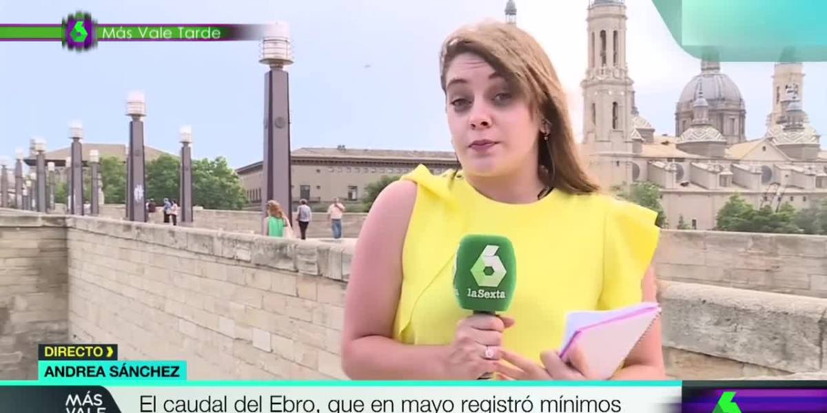 Andrea Sánchez, reportera de Más Vale Tarde