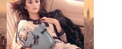 Selena Gomez, imagen de la firma COACH Selena Gomez, imagen de la firma COACH