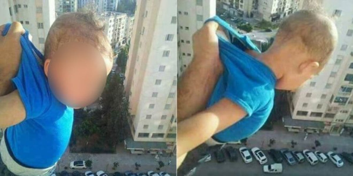 Un padre amenaza con soltar a su hijo si no consigue 1.000 'me gustas'