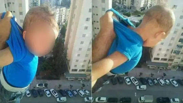 Un padre amenaza con soltar a su hijo si no consigue 1.000 'me gustas'