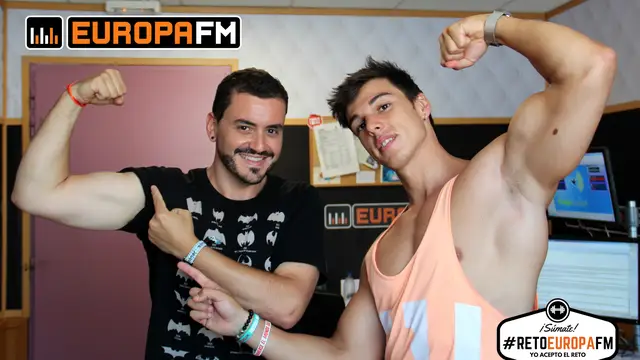 Juanma Romero sigue con el #retoEuropaFM gracias al asesoramiento de Ernest The Fitness Boy