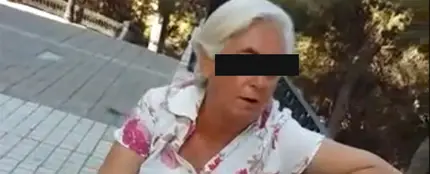 La mujer confesando el presunto asesinado de un perro La mujer confesando el presunto asesinado de un perro