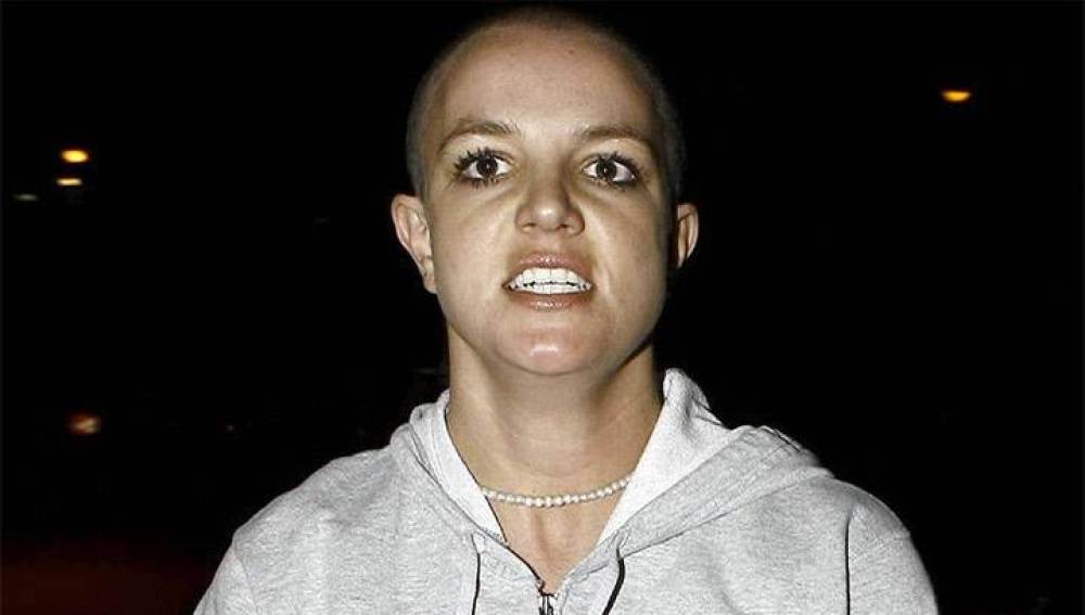 Britney Spears durante una de sus crisis en 2007