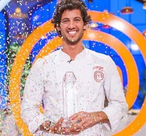 Jorge, ganador de la quinta edición de MasterChef Jorge, ganador de la quinta edición de MasterChef