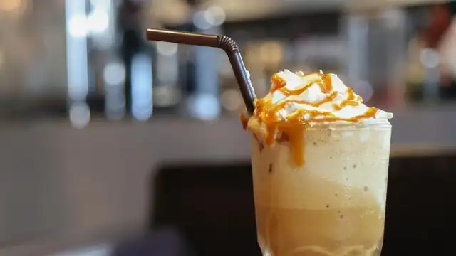 Bebida de café helada