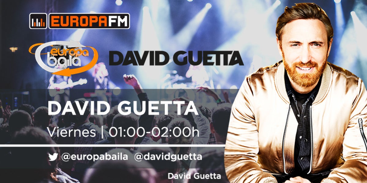 David Guetta en Europa FM 2017