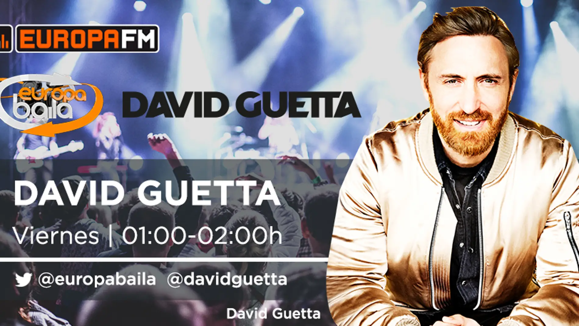 David Guetta en Europa FM 2017
