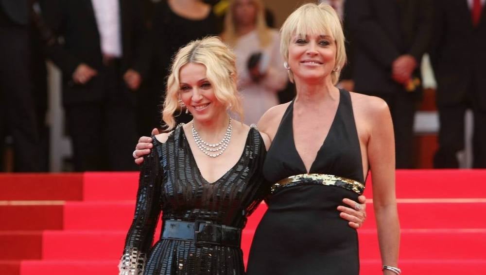 Madonna y Sharon Stone