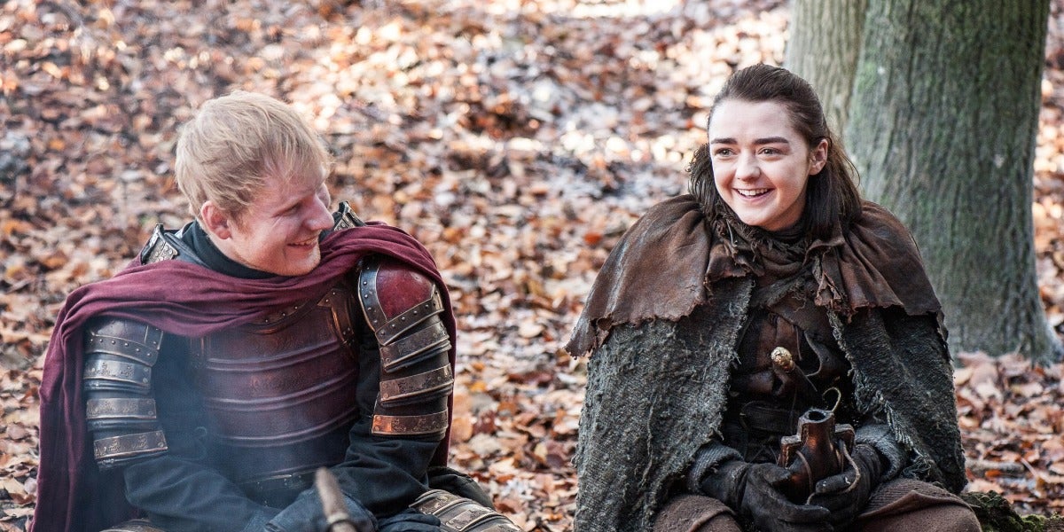 Ed Sheeran en 'Juego de Tronos'
