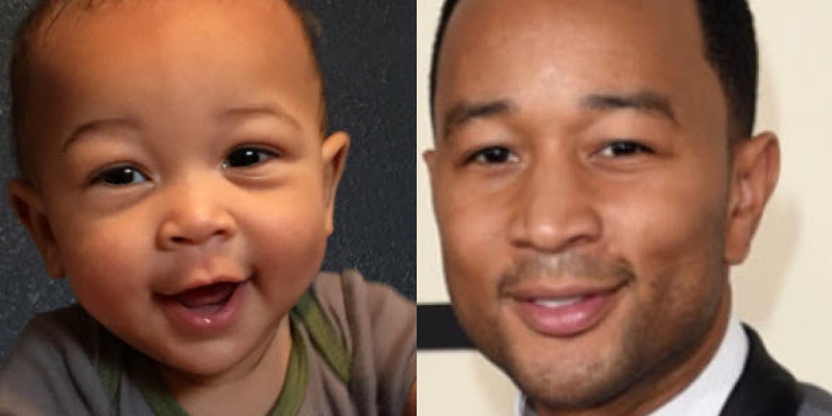 Las redes enloquecen con la foto de un bebé igual que John Legend