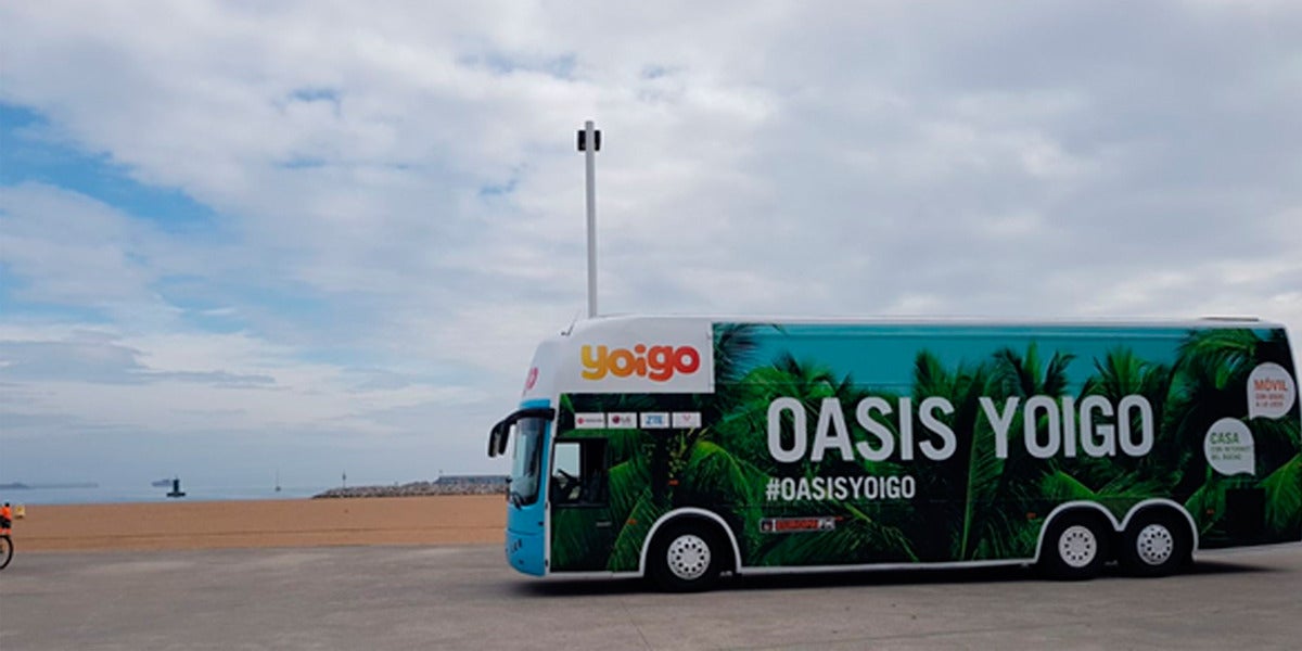 Autobús del #OasisYoigo
