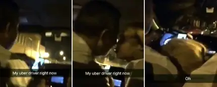 Un usuario de Uber graba en vídeo cómo le están practicando sexo oral a su chófer mientras conduce Un usuario de Uber graba en vídeo cómo le están practicando sexo oral a su chófer mientras conduce
