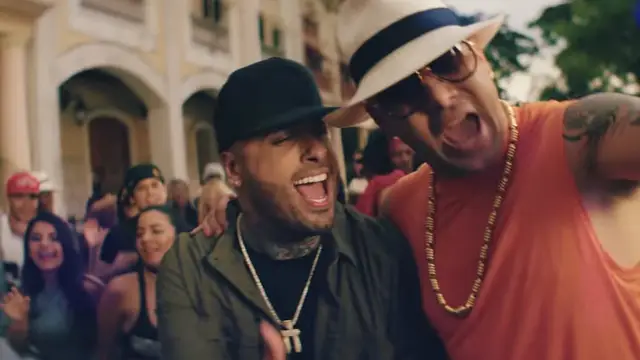 Nicky Jam y Wisin presentan el videoclip 'Si tú la ves'