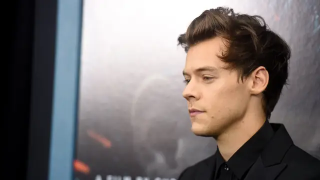 Harry Styles en la premier de la película 'Dunkirk'