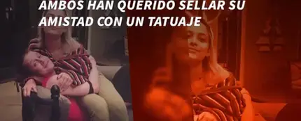 El misterioso tatuaje de Macaulay Culkin y su ahijada Paris Jackson El misterioso tatuaje de Macaulay Culkin y su ahijada Paris Jackson