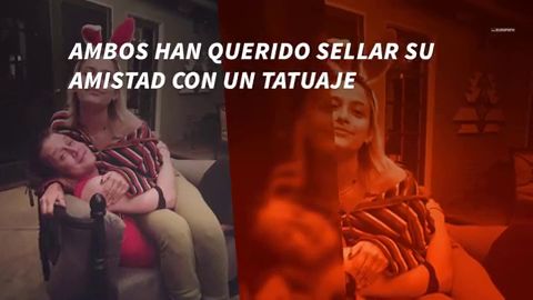 El misterioso tatuaje de Macaulay Culkin y su ahijada Paris Jackson