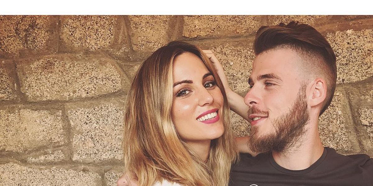 Edurne y David de Gea