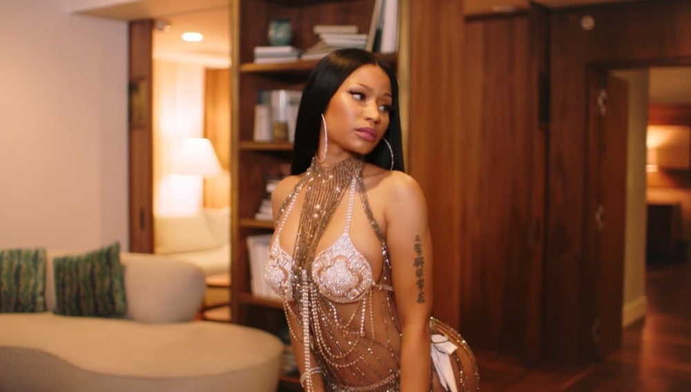 Nicki Minaj en el vídeo 'You Da Baddest' de Future