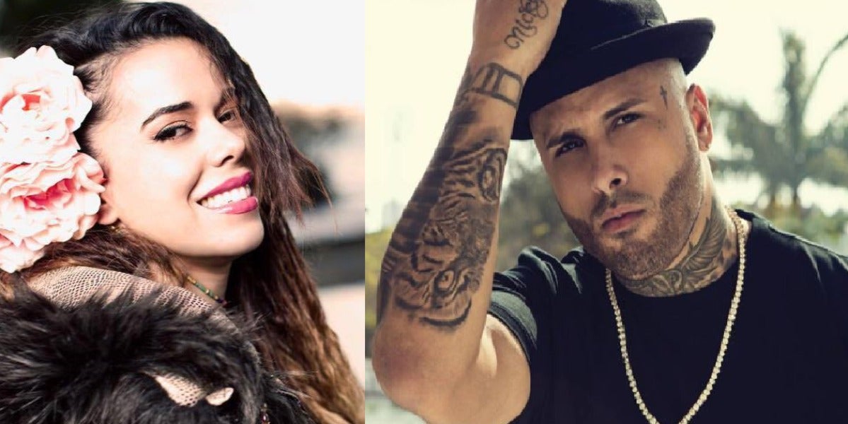 Beatriz Luengo y Nicky Jam