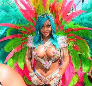 Rihanna en el Crop Over de Barbados 2017 Rihanna en el Crop Over de Barbados 2017