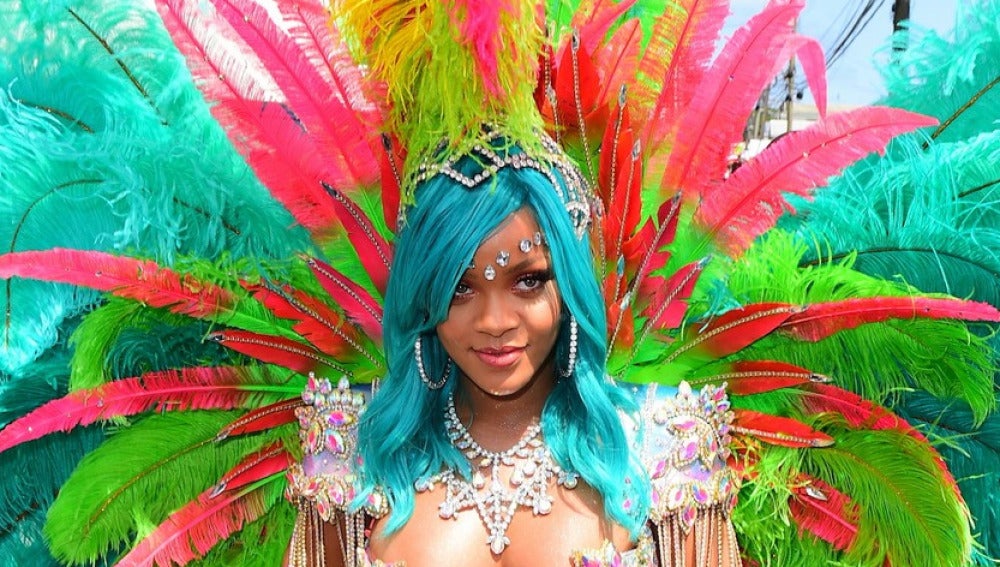 Rihanna en el Crop Over de Barbados 2017