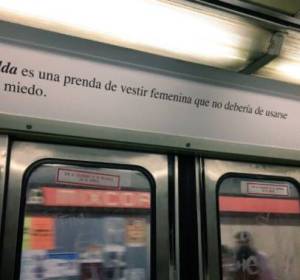 Campaña contra el acoso sexual en el metro de México Campaña contra el acoso sexual en el metro de México