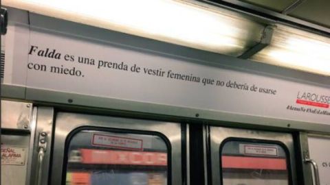 Campa&ntilde;a contra el acoso sexual en el metro de M&eacute;xico