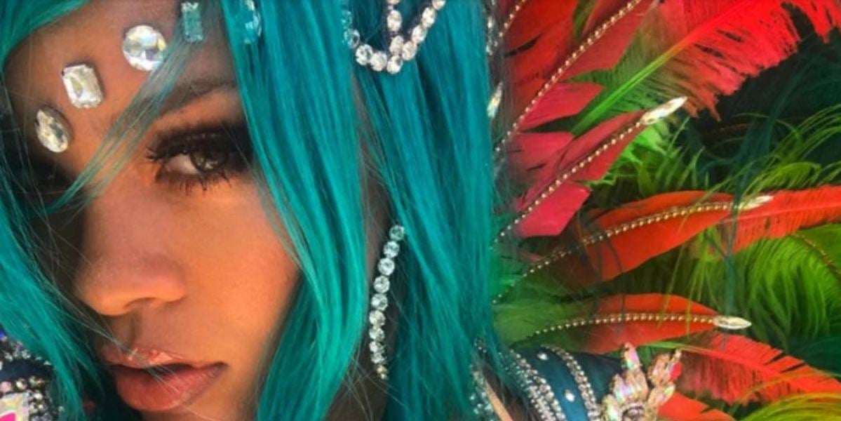 Rihanna en el Carnaval de Barbados