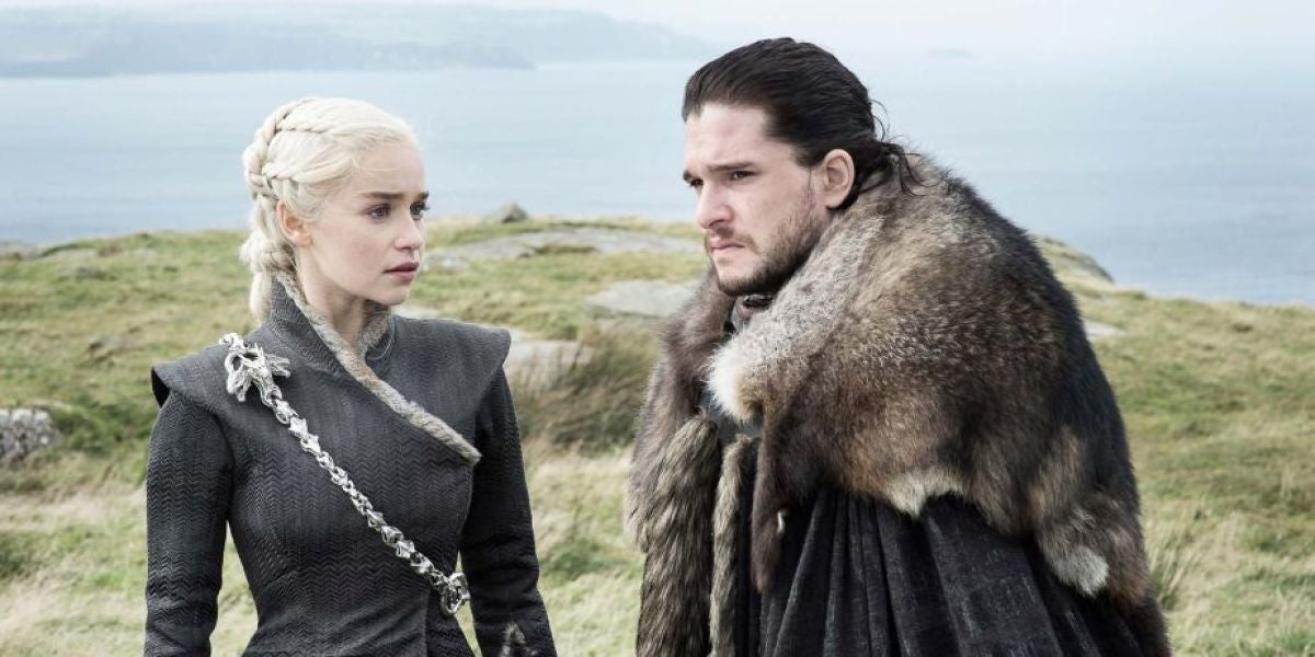 Daenerys Targaryen y Jon Snow