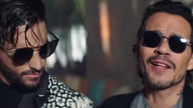 Maluma y Marc Anthony