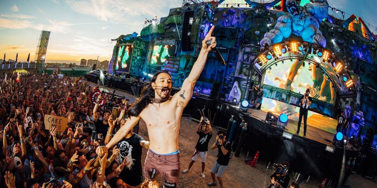Steve Aoki en Medusa Sunbeach Festival 2017