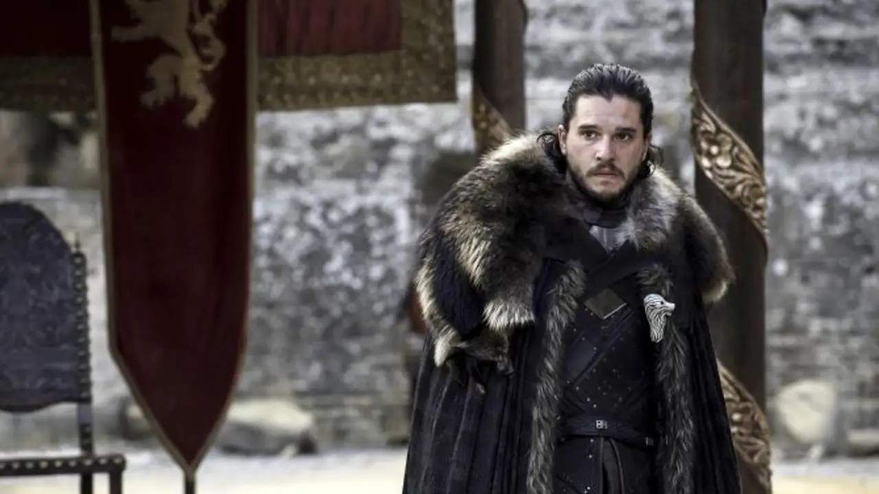 Jon Snow en el capítulo final de temporada de 'Juego de Tronos' Jon Snow en el capítulo final de temporada de 'Juego de Tronos'