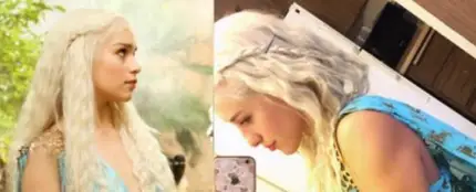 Swolessi, la doble de Daenerys Targaryen Swolessi, la doble de Daenerys Targaryen