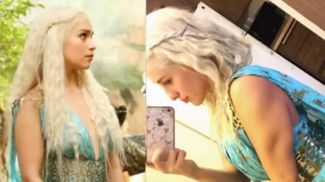 Swolessi, la doble de Daenerys Targaryen