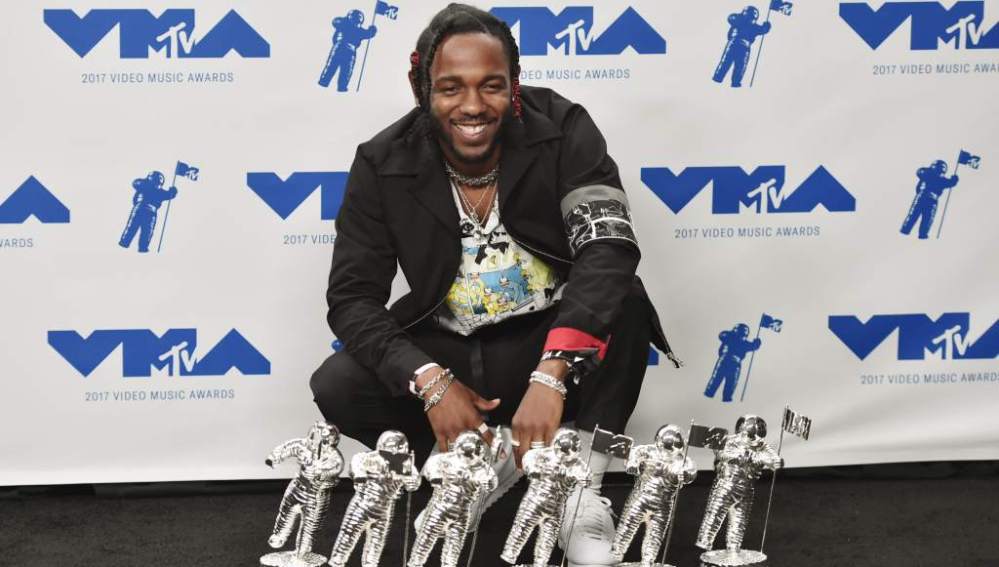 Kendrick Lamar, triunfador de los MTV VMAs 2017