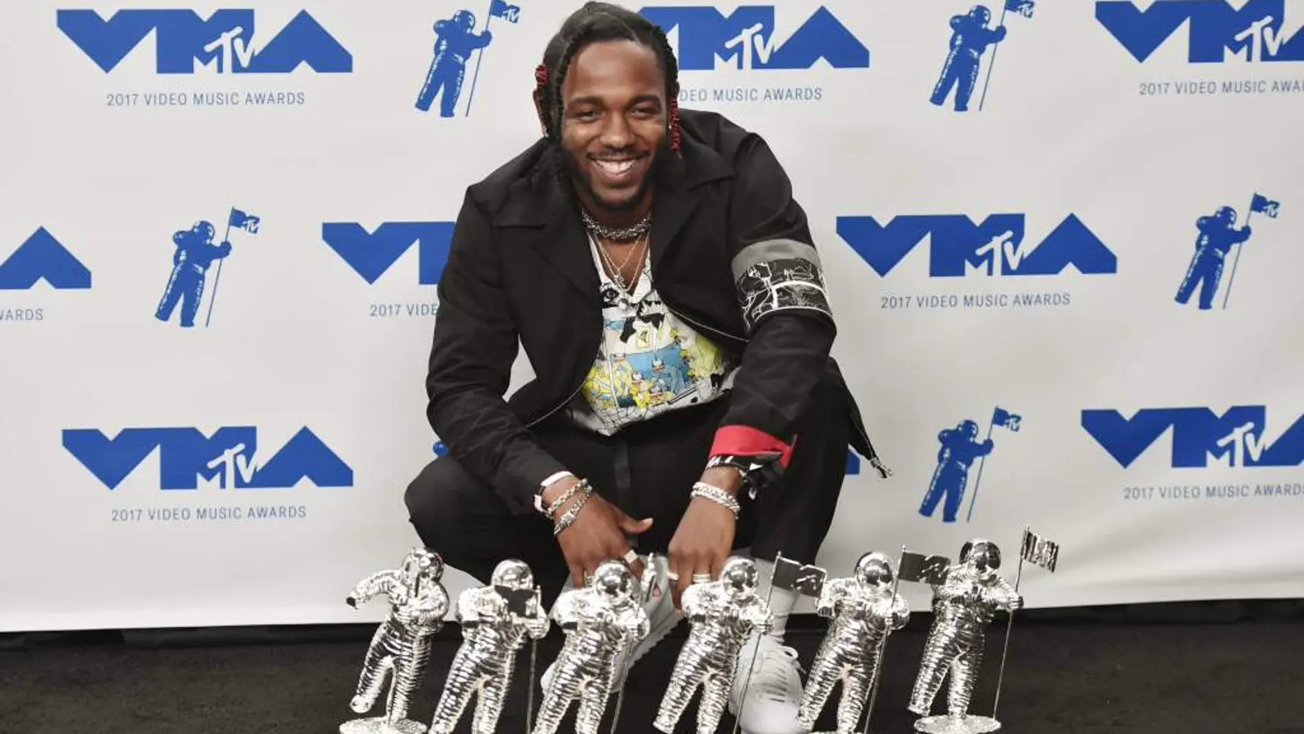 Kendrick Lamar, triunfador de los MTV VMAs 2017 Kendrick Lamar, triunfador de los MTV VMAs 2017