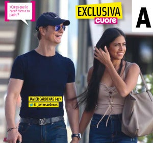 Javier Cárdenas junto a su chica Elizabeth Javier Cárdenas junto a su chica Elizabeth