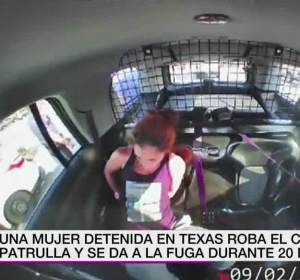 Una mujer se da a la fuga en Texas Una mujer se da a la fuga en Texas