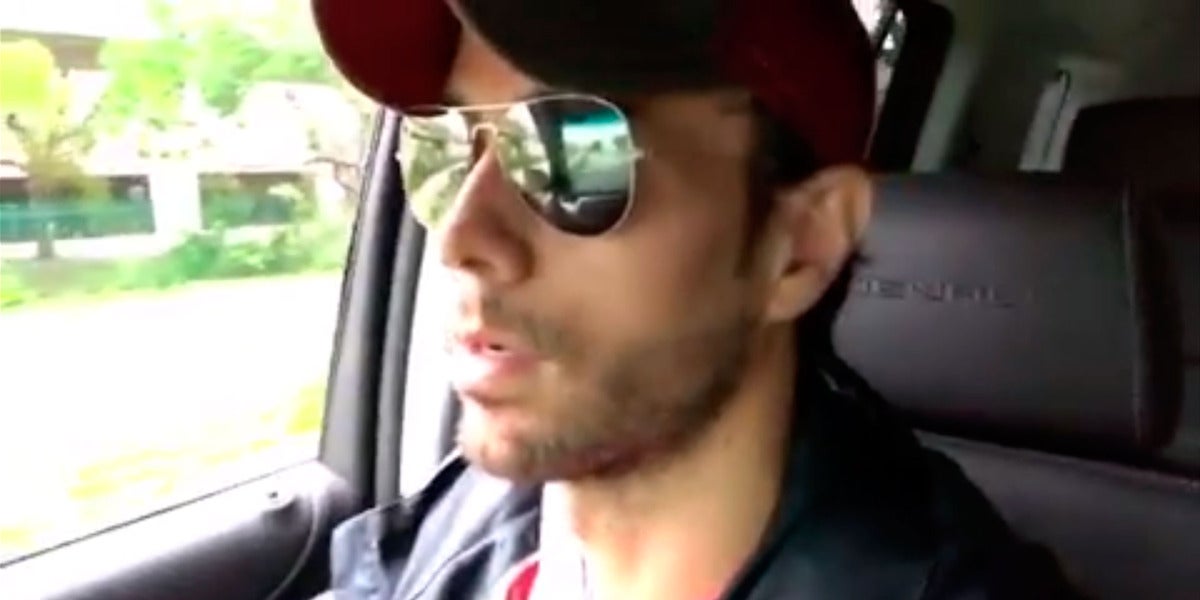 Enrique Iglesias en su Instagram