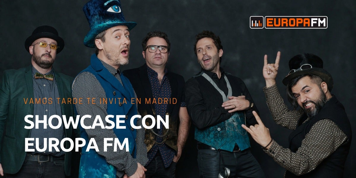 Love of Lesbian en showcase con Europa FM
