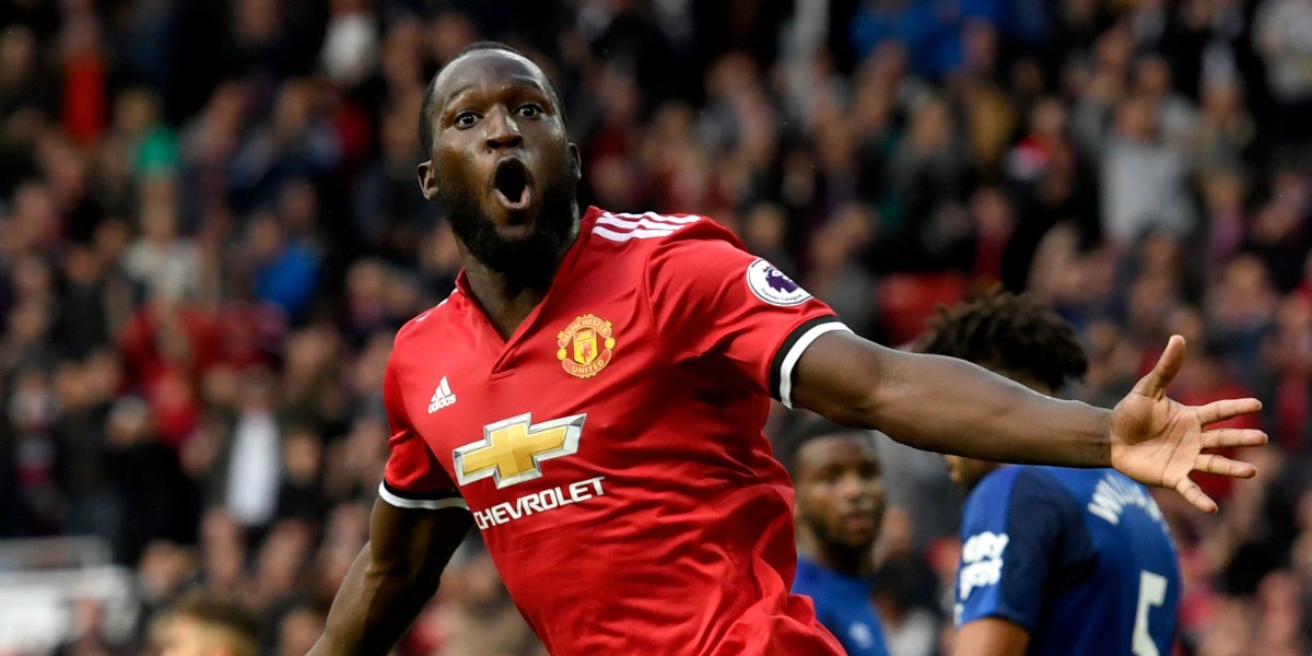 Lukaku celebra un gol