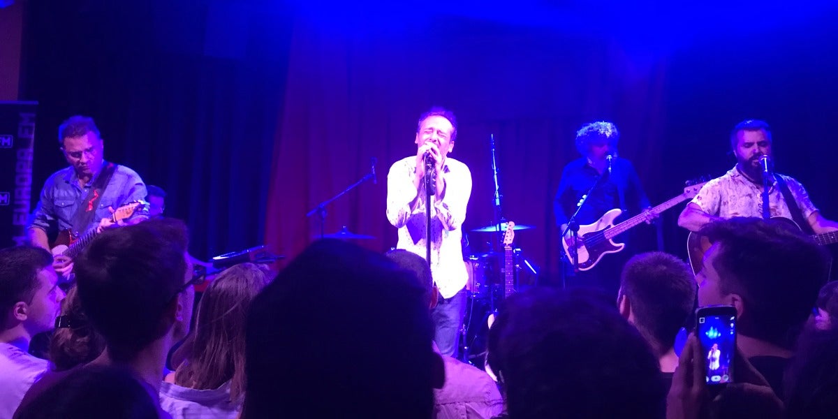 Love Of Lesbian en el showcase de Europa FM en Madrid