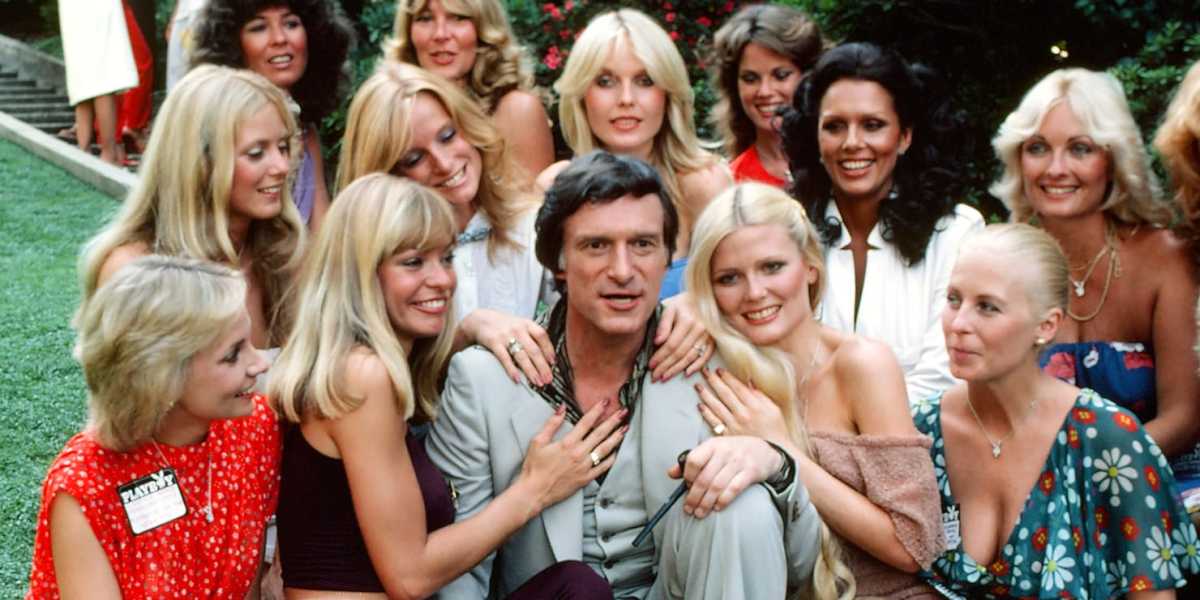 Hugh Hefner, el fundador de Playboy