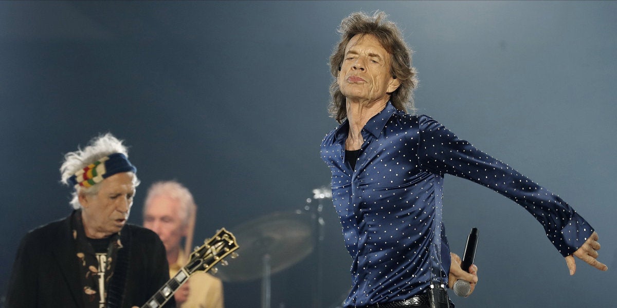El cantante y líder de la banda de rock The Rollings Stones, Mick Jagger