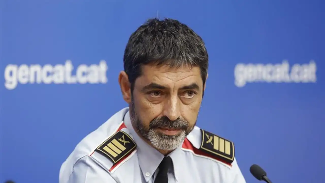 El mayor de los Mossos d'Esquadra, Josep Lluís Trapero El mayor de los Mossos d'Esquadra, Josep Lluís Trapero