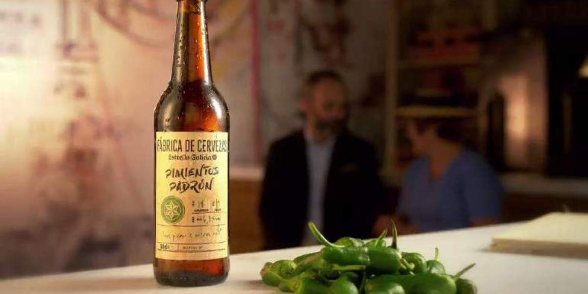 Cerveza de pimientos del padrón