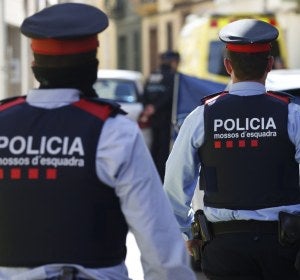 Imagen de archivo de los Mossos d'Esquadra. Imagen de archivo de los Mossos d'Esquadra.