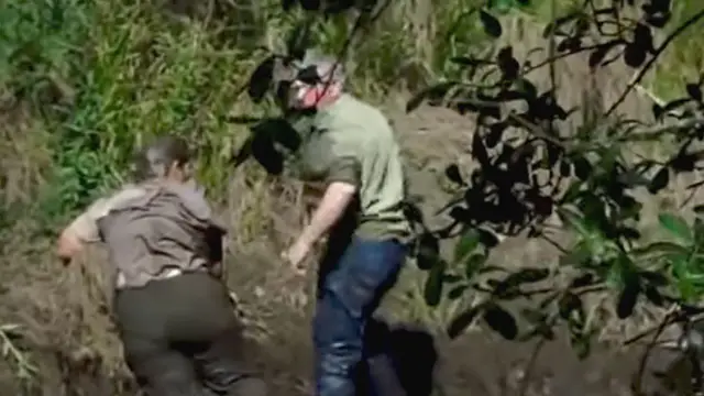 Frame del vídeo grabado por el testigo
