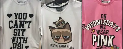 Polémicas camisetas de venta en Primark Polémicas camisetas de venta en Primark